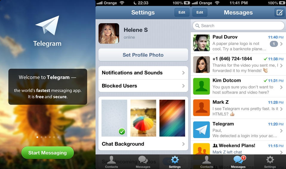 download telegram messenger for android mobile