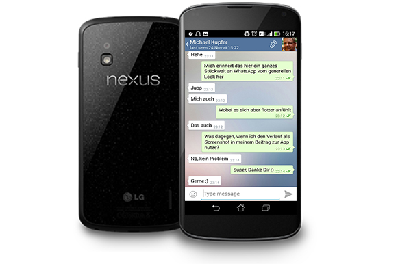 Telegram google nexus