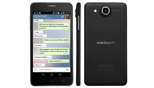 telegram Alcatel One Touch Idol Ultra