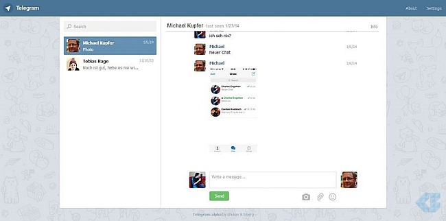 Webogram or using Telegram in my PC 1 webogram