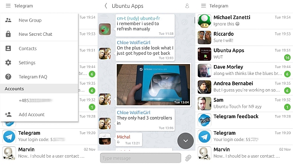 Download Telegram 2.0.4.0 for Android, iOS and Ubuntu